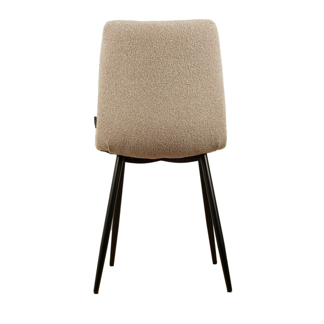 Elise Eetkamerstoel - Beige - Boucle
