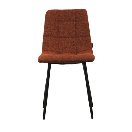 Chaise de salle à manger Elise - Cuivre - Boucle