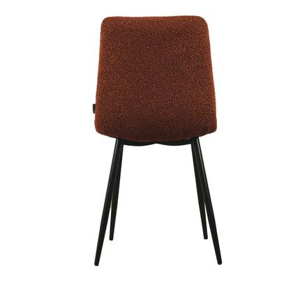Chaise de salle à manger Elise - Cuivre - Boucle