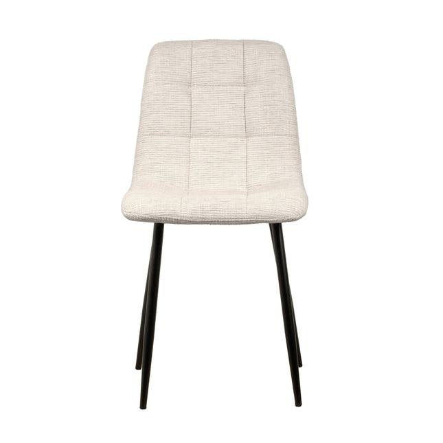 Elise Esszimmerstuhl – Ecru – Chenille