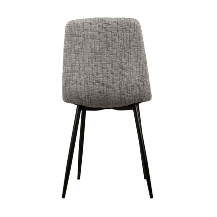 Chaise de salle à manger Elise - Gris - Chenille