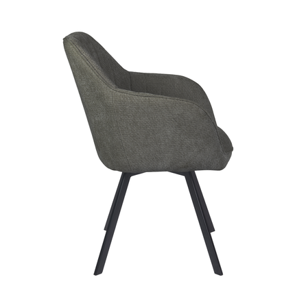 Ember Draaistoel - Khaki - Chenille