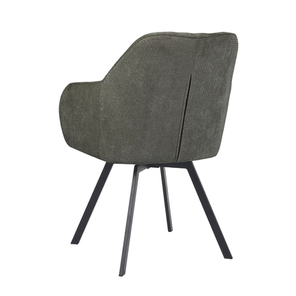 Ember Draaistoel - Khaki - Chenille