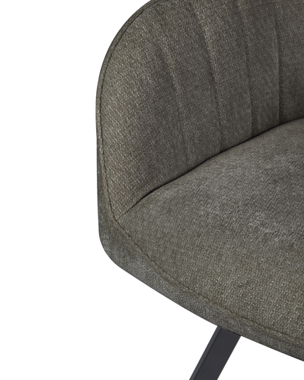Ember Draaistoel - Khaki - Chenille