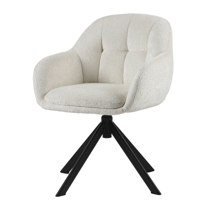 Chaise de salle à manger Grace - Crème