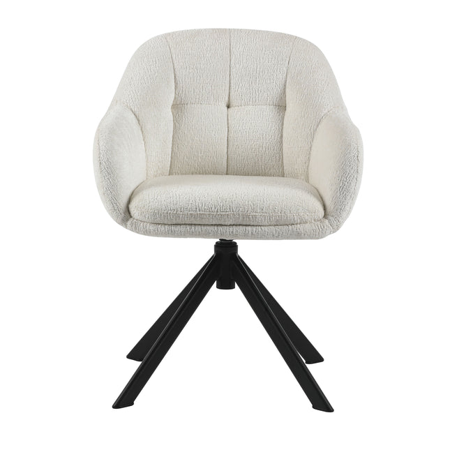 Chaise de salle à manger Grace - Crème