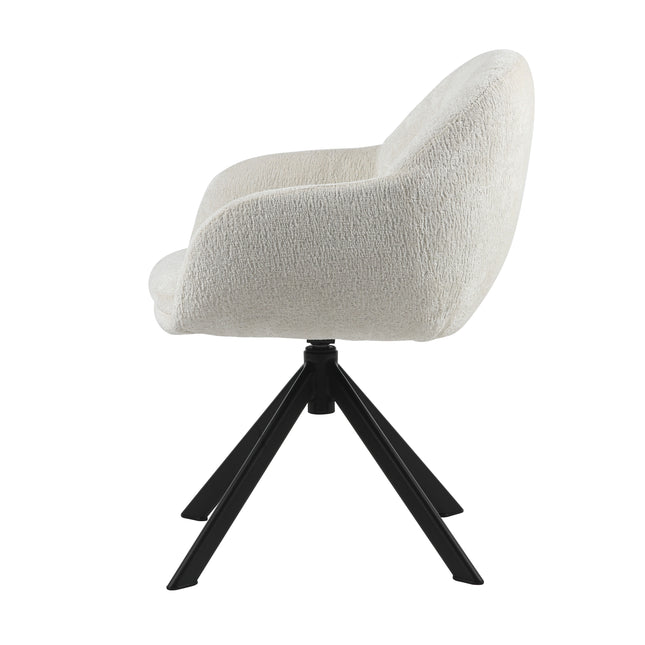 Chaise de salle à manger Grace - Crème