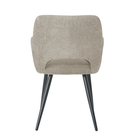 Chaise de salle à manger Jesper - Beige - Chenille