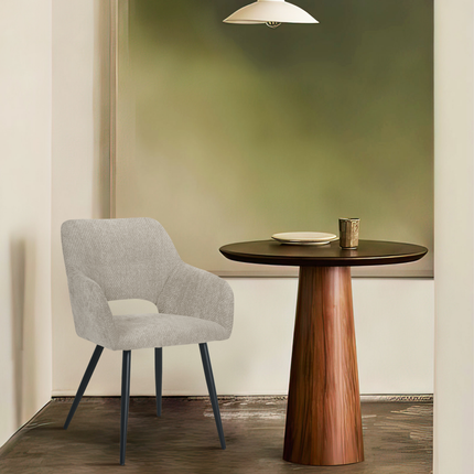 Chaise de salle à manger Jesper - Beige - Chenille
