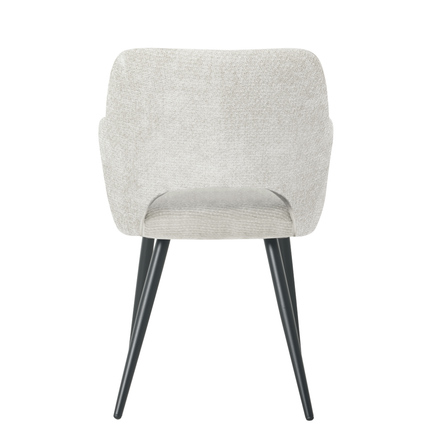 Jesper Esszimmerstuhl – Off White – Chenille