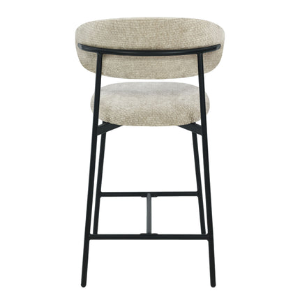 Kiara Barstuhl – Beige Chenille