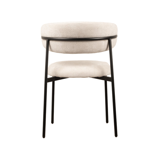 Chaise de salle à manger Kiara - Chenille écru