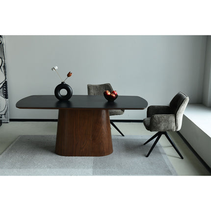 Chaise pivotante Nala - Kaki - Chenille