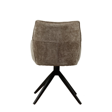 Chaise pivotante Nala - Kaki - Chenille