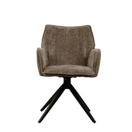 Chaise pivotante Nala - Kaki - Chenille