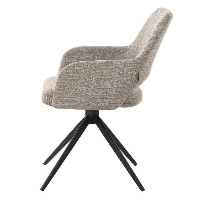 Chaise de salle à manger Nova - Tissage Beige