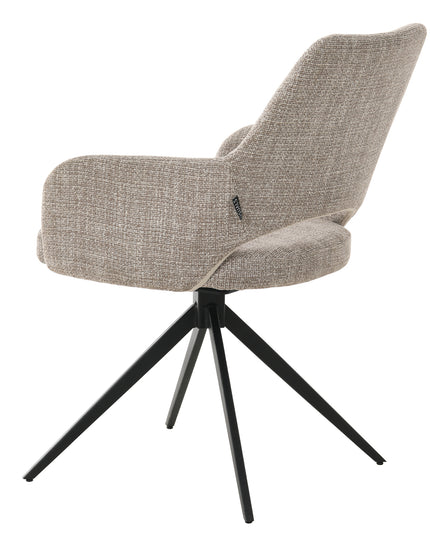 Chaise de salle à manger Nova - Tissage Beige