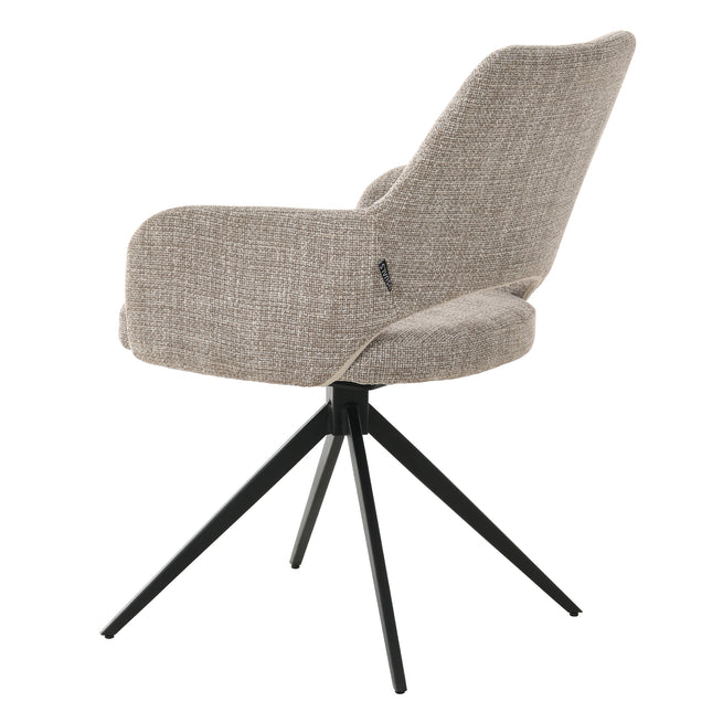 Chaise de salle à manger Nova - Tissage Beige