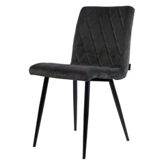 <p>Chaise de salle à manger Anny : une chaise au design élégant, finie avec un luxueux revêtement en velours.</p>