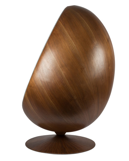 Cocoon Chair - Grau / Holzfurnier
