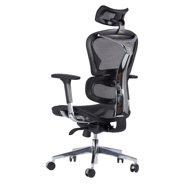 Ergonomischer Bürostuhl ERGO-3 Schwarz