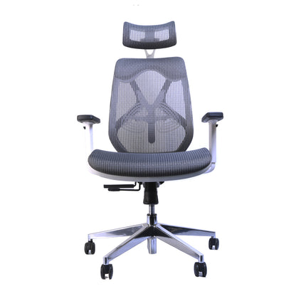 Ergonomische Bureaustoel ERGO-2 - Grijs/Wit